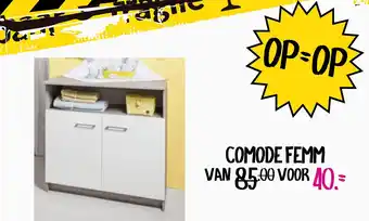 Baby & Tiener Comode femm aanbieding