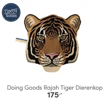 Baby & Tiener Doing Goods Rajah Tiger Dierenkop aanbieding