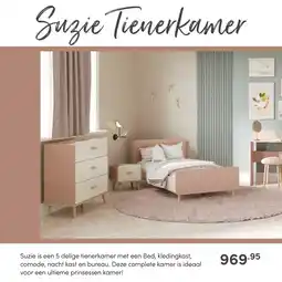 Baby & Tiener Suzie Tienerkamer aanbieding