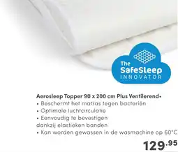 Baby & Tiener Aerosleep Topper Plus Ventilerend. aanbieding