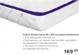 Baby & Tiener Cabino Kindermatras Jupiter Koudschuim aanbieding