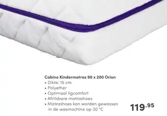 Baby & Tiener Cabino Kindermatras Orion aanbieding