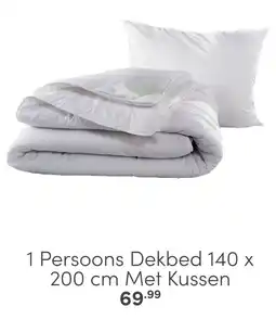 Baby & Tiener 1 Persoons Dekbed Met Kussen aanbieding