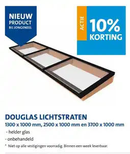 Jongeneel Douglas lichtstraten aanbieding