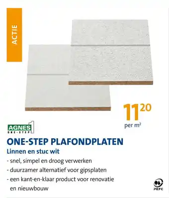 Jongeneel One step plafondplaten aanbieding