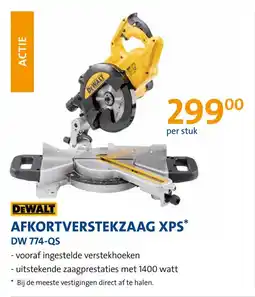 Jongeneel Afkortverstekzaag XPS DW 774-QS aanbieding