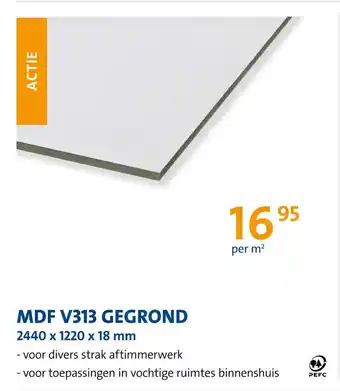 Jongeneel MDF V313 Gedronf aanbieding