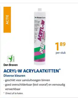 Jongeneel Acryl w acrylaatkitten aanbieding