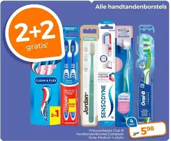 Trekpleister Alle handtandenborstels aanbieding