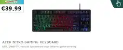 Digitotaal Acer NITRO gaming keyboard aanbieding