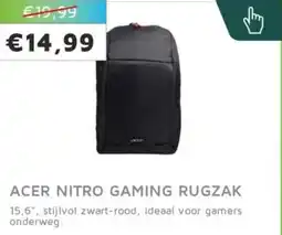 Digitotaal Acer NITRO Gaming rugzak aanbieding