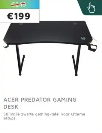 Digitotaal Acer predator gaming desk aanbieding