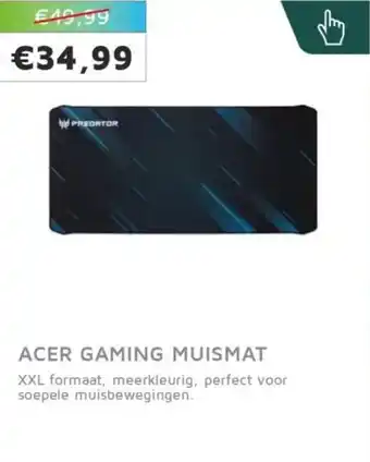 Digitotaal Acer gaming muismat aanbieding