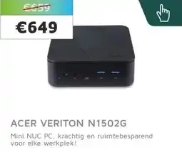 Digitotaal Acer veriton N1502G aanbieding