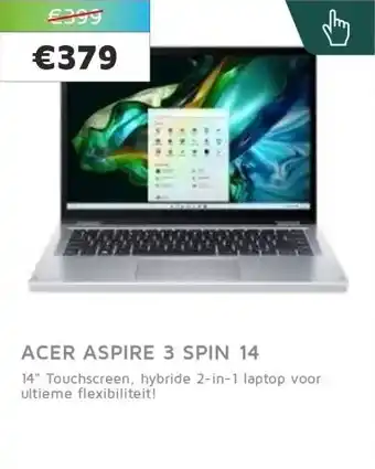 Digitotaal Acer aspire 3 spin 14 aanbieding