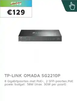 Digitotaal TP-LINK OMADA SG2210P aanbieding