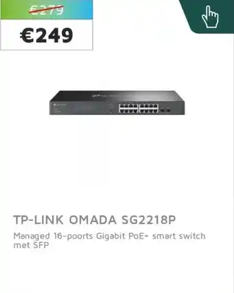 Digitotaal TP-LINK OMADA SG2218P aanbieding