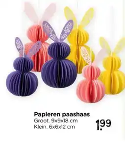 Xenos Papieren paashaas aanbieding