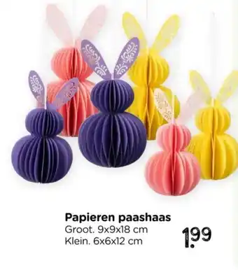 Xenos Papieren paashaas aanbieding