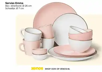 Xenos Servies Emma aanbieding