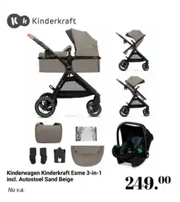 Van Asten BabySuperstore Kinderwagen Kinderkraft Esme 3-in-1 aanbieding