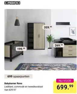 Van Asten BabySuperstore Babykamer Reno aanbieding