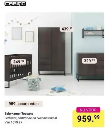 Van Asten BabySuperstore Babykamer Toscane aanbieding