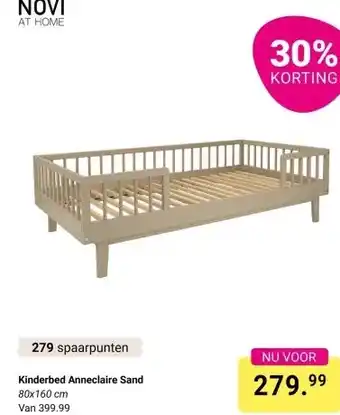 Van Asten BabySuperstore Kinderbed Anneclaire Sand aanbieding