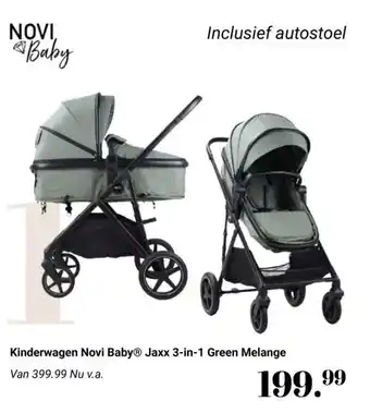 Van Asten BabySuperstore Kinderwagen Novi Baby® Jaxx 3-in-1 aanbieding