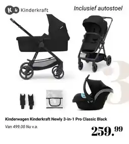 Van Asten BabySuperstore Kinderwagen Kinderkraft Newly 3-in-1 Pro aanbieding