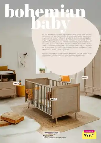 Van Asten BabySuperstore Babykamer Bali aanbieding