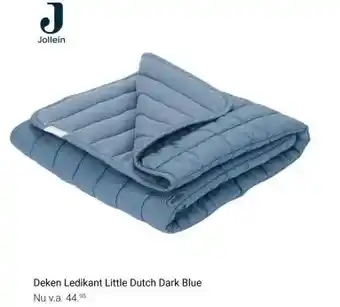 Van Asten BabySuperstore Deken Ledikant Little Dutch Dark Blue aanbieding