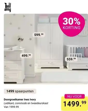 Van Asten BabySuperstore Doorgroeikamer Ines Ivory aanbieding