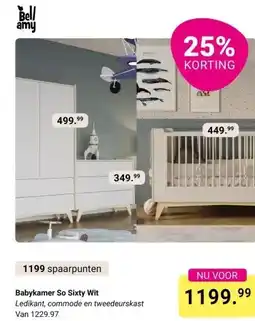 Van Asten BabySuperstore Babykamer So Sixty Wit aanbieding