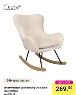 Van Asten BabySuperstore Schommelstoel Quax Rocking Chair Basic aanbieding