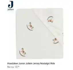 Van Asten BabySuperstore Hoeslaken Junior Jollein Jersey Nostalgic Ride aanbieding