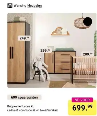 Van Asten BabySuperstore Babykamer Lucas XL aanbieding