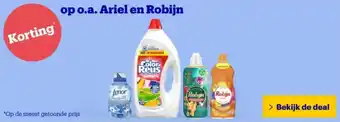 Bol.com Op o.a. ariel en robijn aanbieding