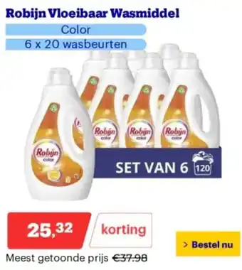 Bol.com Robijn Vloeibaar Wasmiddel aanbieding