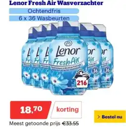 Bol.com Lenor Fresh Air Wasverzachter aanbieding