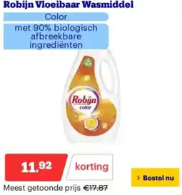 Bol.com Robijn Vloeibaar Wasmiddel aanbieding