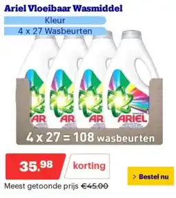 Bol.com Ariel Vloeibaar Wasmiddel aanbieding