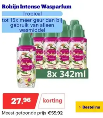 Bol.com Robijn Intense Wasparfum Tropical aanbieding