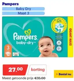 Bol.com Pampers aanbieding