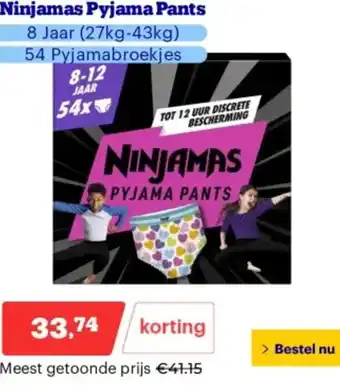 Bol.com Ninjamas Pyjama Pants aanbieding