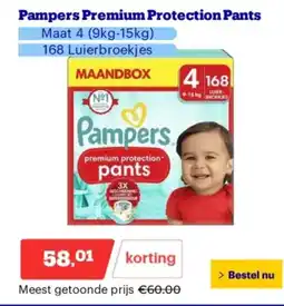 Bol.com Pampers Premium Protection Pants aanbieding