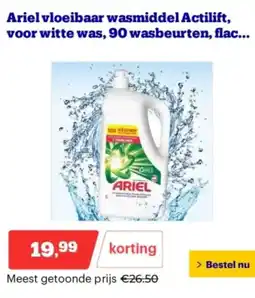 Bol.com Ariel vloeibaar wasmiddel Actilift aanbieding