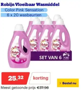 Bol.com Robijn Vloeibaar Wasmiddel aanbieding