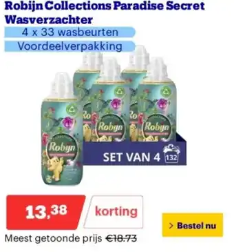 Bol.com Robijn Collections Paradise Secret Wasverzachter aanbieding