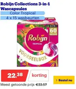 Bol.com Robijn Collections 3-in-1 Wascapsules aanbieding